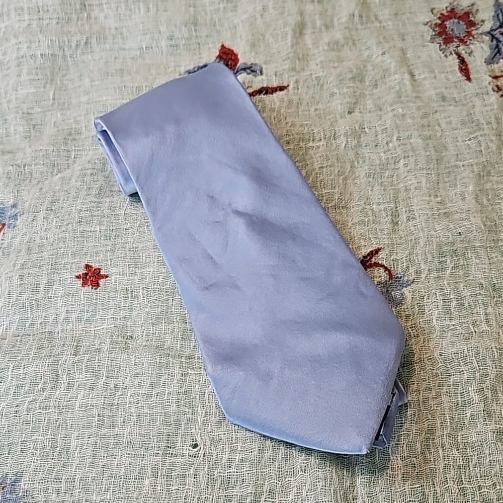 Ferrell Reed City of London Silk Tie Periwinkle 58 Inch